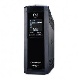 No Break Cyberpower Cp1500Avlrcd: 1500 Va, 900 Watts,Torre, 12 × Nema 5-15R, (6 Supresión y 6 Supresión con Batería de Respaldo) 3 Años de Garantía en Baterías y Equipo