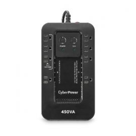 Ups Cyberpower 450Va/260W, Standby, Gabinete Compacto, 8 × Nema 5-15R, Protección Línea Telefónica Rj11, Puerto De Comunicacion Usb, 3 Años De Garantia