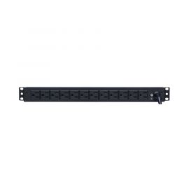 PDU Cyberpower 12 Salidas Nema 5-15R, Montaje 1U. Salida de 100-125 V 15A