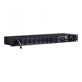 Switched Pdu, 1U, 15A, 120V, Nema 5-15P, 8 Nema 5-15R