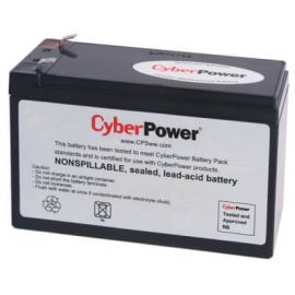 Bateria de Reemplazo CyberPower - 12 V, Negro