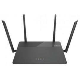 Router WiFi D-Link 4 Puertos LAN 10 D-LINK DIR-8786001300 Mbps, 2.4 GHz / 5 GHz, 2.4 GHz / 5 GHz, Externo, 4