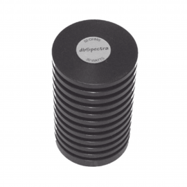 Carga Terminal de 50 Ohm, 0-960 MHz, Perdida por Retorno de 25 dB, 30 Watt, Conector N Macho para Circuladores dB Spectra.