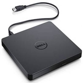 Unidad de DVD externo DELL Unidad/Quemador, Negro, USB 2.0, DVD±RW