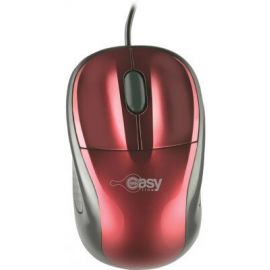 Mouse Easy Line EASY LINERojo, 3 botones, Óptico, 1000 DPI
