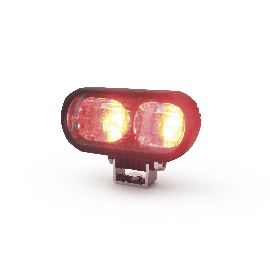 Luz LED de línea roja para limitación de zonas de trabajo en montacargas y vehículos