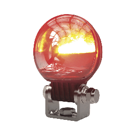 Luz LED límite de arco color rojo, para zonas de trabajo en montacargas y vehiculos