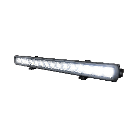 Barra LED color claro de una fila, 12-24 Vcc, 20 pulgadas de largo, 2175 lúmenes, Montaje Permanente