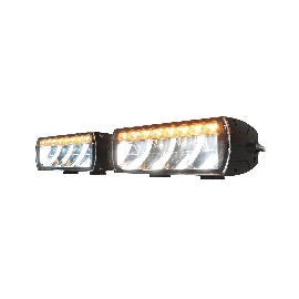 Luz LED de trabajo DOT, 12-24 V, con arnés de 10'