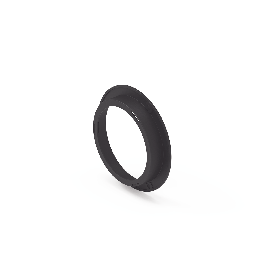 Brida de policarbonato, Color Negro, Accesorio para plafón Serie ED3040