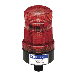 Mini baliza de LED color rojo montaje permanente SAE Clase III