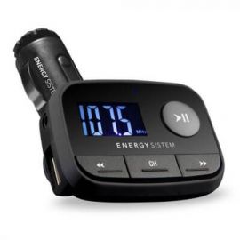 Reproductor mp3 ENERGY SISTEM Car Transmitter f2, Negro, Digital, MicroSD (TransFlash), MP3