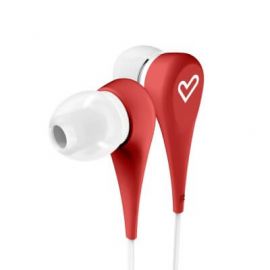 Auriculares ENERGY SISTEM EY-446001, Rojo, 3.5 mm, 1.2 m, 90 ± 3dB