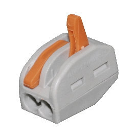 Conector Compacto para 1 Cable de Entrada 1 Cable de Salida / Cables Compatibles 12AWG-28AWG