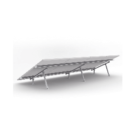 Montaje para Panel Solar, Riel de 4400mm para Módulos con Espesor de 40mm, Velocidad de Viento Máx. 162km/h