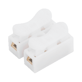 Conector tipo PUSH de 2 Contactos / Para una Conexión Rápida / Puentes de Cables