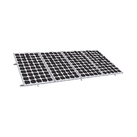 Montaje para Panel Solar, Riel "8" de 5400mm para Módulos con Espesor de 35mm, Velocidad de Viento Máx. 136km/h