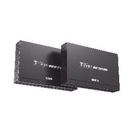 Kit Extensor MATRICIAL HDMI para distancias de 120 metros / Resolución 4K @ 30Hz / Cat6 / Soporta 100 TX de entrada e Ilimitados RX en la salida / Control por PC, Control Remoto y Botón / Compatible con Switch IGMP.