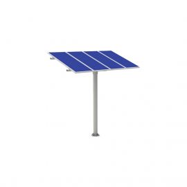 KIT (1X4) Montaje en poste para 4 módulos fotovoltaicos 1470 x 660 x 35mm