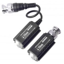Kit de Transceptores (Baluns) TurboHD Hasta 4K / 5 MP / HD-TVI/HD-CVI/AHD/CVBS / Conector 100% COBRE / Con Cable RF Blindado