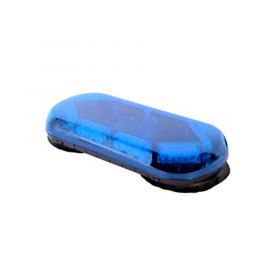 Mini Barra de luces con 24 LED, Color Azul y Montaje de Succión e Imán