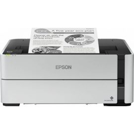 Impresora Epson M1180, 20 Ppm Negro, Tinta Continua, Ecotank, USB, WiFi, Red, Dúplex, Monocromatica