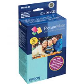 Kit Impresion Picturemate 4 Colores Y100 Hojas Papel Mate 4X6