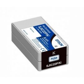 Epson Cartucho Tinta Negra Para Tm-C3500 Sjic22P