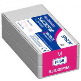 Epson Cartucho Tinta Magenta Para Tm-C3500 Sjic22P