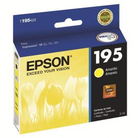 Cartucho EPSON T195420-ALAmarillo, Inyección de tinta, Caja