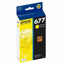 Cartucho EPSON T677420-ALAmarillo, Inyección de tinta, Caja