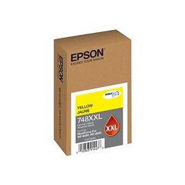 Cartucho Epson Modelo T748Xxl Amarillo, para Wf-6090, Wf-6590, Alta Capacidad