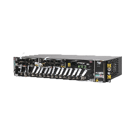 OLT Carrier Class Modular GPON, 2 Ranuras, 1 Tarjeta GPOA de 16 puertos GPON, 1 Fuente de CA, 2 UR