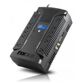 No-Break FORZA HT-1000LCD1000 VA, 500 W, Negro