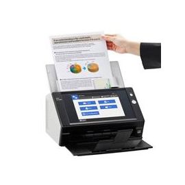 Escaner de Documentos Fujitsu N7100 25 Ppm a Doble Cara 50 Img a Color Escala de Grises o Blanco y Negro a 300 Ppp Pantalla Táctil 84