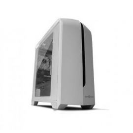 Gabinete Gaming GAME FACTOR CSG500, Torre, PC, Micro ATX, Color blanco