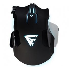 Mouse Gaming GAME FACTOR MOG600USB, Juego, Laser, 800-2800 DPI, Negro