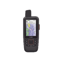 GPS portátil GPSMAP 86sci con mapa BlueChart® g3, comunicación satelital InReach, incluye batería interna recargable.