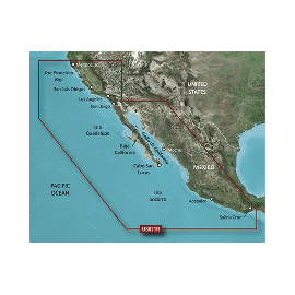 Mapa HXUS021R California - México.