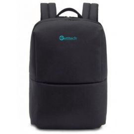 Mochila  GETTTECH GMS-22002 - 15.6 pulgadas, Mochila, Negro