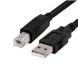 CABLE USB GETTTECH JL-3515 2.0 A/B Alta Velocidad, USB A, USB B, Macho/Macho, 1,5 m, Negro