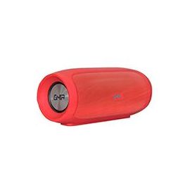 Bocina Bluetooth Bx400R Ghia Roja /8W X2 Rms Aux, Micro SD Card/USB