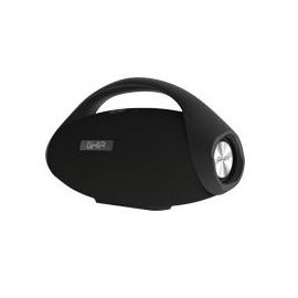 Bocina Bluetooth Bx900 Ghia Negra con Asa Resistente a Salpicaduras/8Wx2 18Wx1 /Tws/Aux, Radio Fm, Micro SD Card/USB