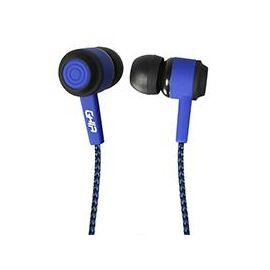 Audífonos Alámbricos Ghia Comet Color Azul 3.5mm 1.2 Metros de Cable 3Mw de Potencia con Manos Libres