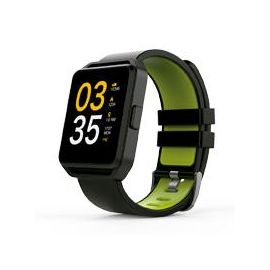 Ghia Smart Watch, Pantalla 1.54 Touch, Bt, Ios, Android, Negro, Verde