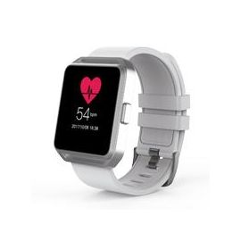 Ghia Smart Watch, Pantalla 1.54 Touch, Bt, Ios, Android, Blanco