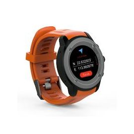 Ghia Smart Watch Draco /1.3 Touch, Heart Rate, Bt, Gps, GAC-071, Color Anaranjado