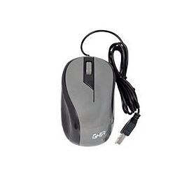 Mouse Alambrico Ghia Color Gris 1200 Dpi