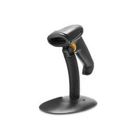 Lector de Codigos de Barra Ghia Láser 1D con Base, USB