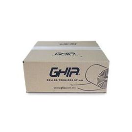 Caja Papel Termico Ghia 57X60 mm 50 Piezas